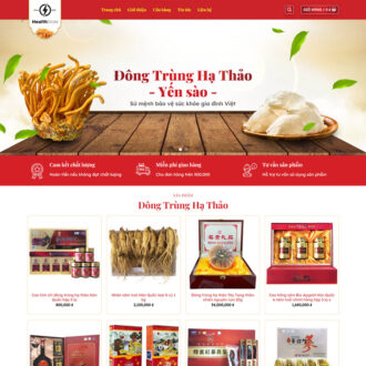 Theme wordpress bán yến sào 02