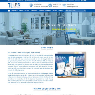 Theme wordpress bán đèn led
