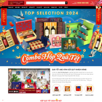 Theme wordpress bán quà tết 01