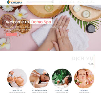 Theme wordpress dịch vụ spa 07