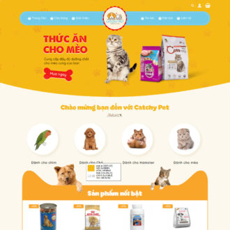 Theme wordpress thú cưng 02