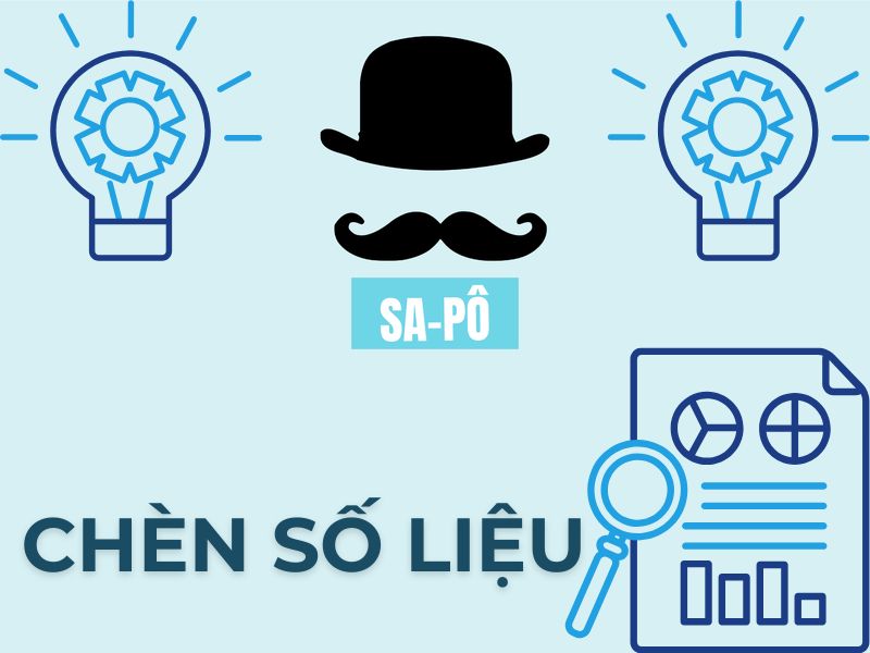 Đưa ra con số thống kê giúp sapo tăng độ tin cậy