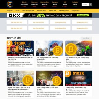 Theme wordpress tin tức blockchain, crypto, coin 03
