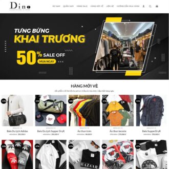 Theme wordpress đồ nam 02