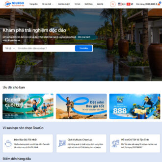 Theme wordpress du lịch , đặt vé tham quan - mẫu 30