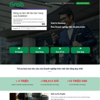Theme wordpress landing page grab