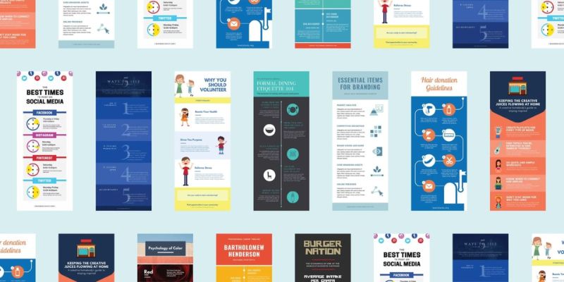 Những mẫu thiết kế đơn giản của infographics