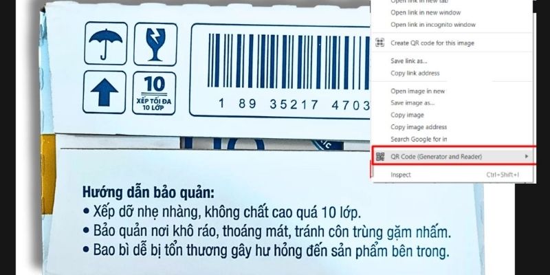 Mọi người có thể thực hiện kiểm tra mã vạch bằng google trên máy tính dễ dàng