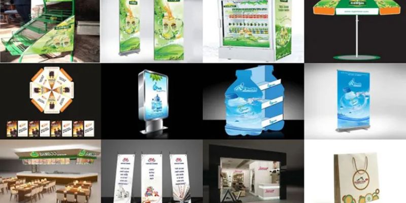Người dùng có thể thấy checkout counter ở khắp mọi nơi