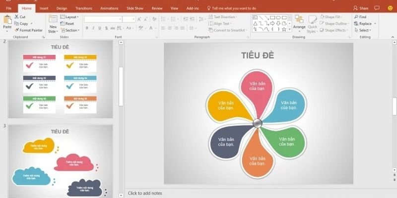 Định dạng cơ bản của PPT là gì