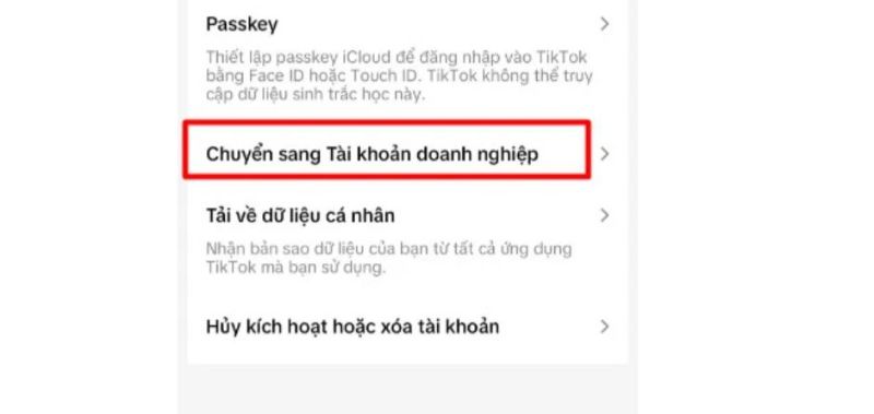 Tài khoản doanh nghiệp giúp video tiếp cận nhiều người dùng hơn