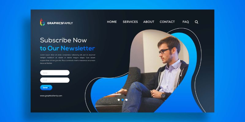Template landing page chuyên nghiệp