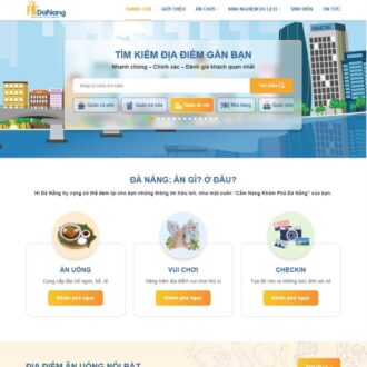 Giao diện theme WordPress review du lịch chuyên nghiệp, tối ưu cho blogger và website đánh giá điểm đến.