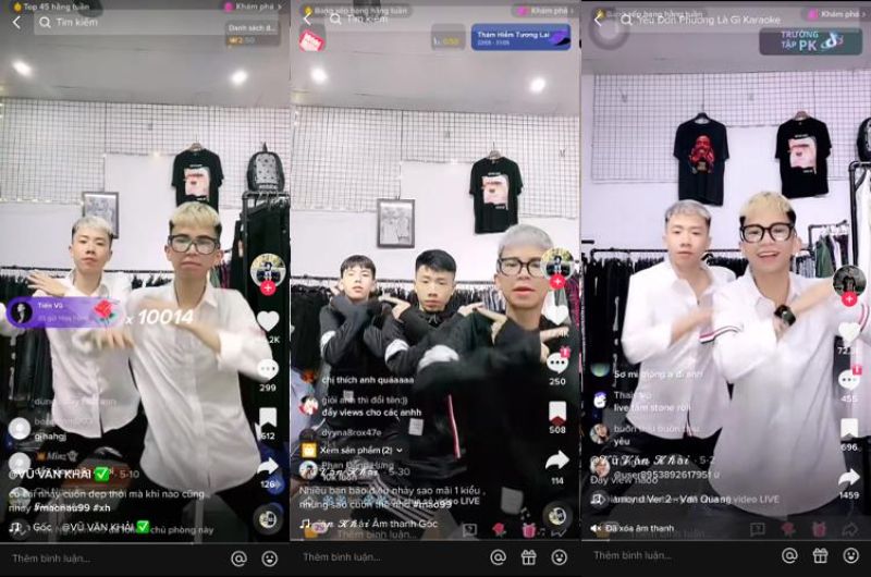 Thường xuyên livestream để thu hút người xem