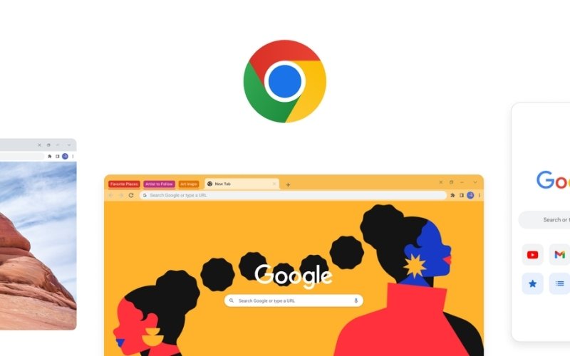 Trình duyệt web Google Chrome phổ biến