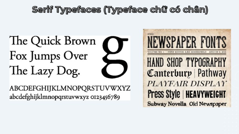 Typography giúp nâng cao tính dễ đọc và truyền tải nội dung
