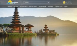Travel theme chuyên dành cho website du lịch