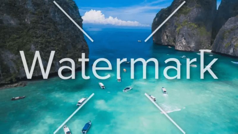 Watermark được xem là dấu, ký tự được thêm vào hình ảnh,video, tài liệu