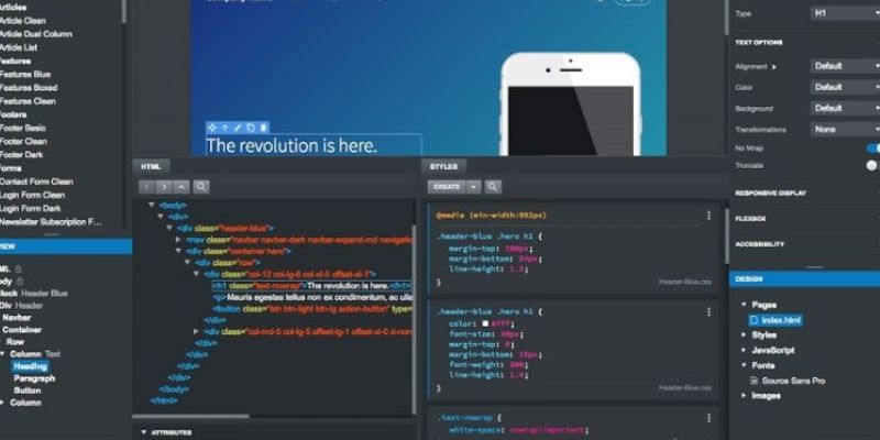 Các yếu tố đặc biệt thiết lập nên Bootstrap