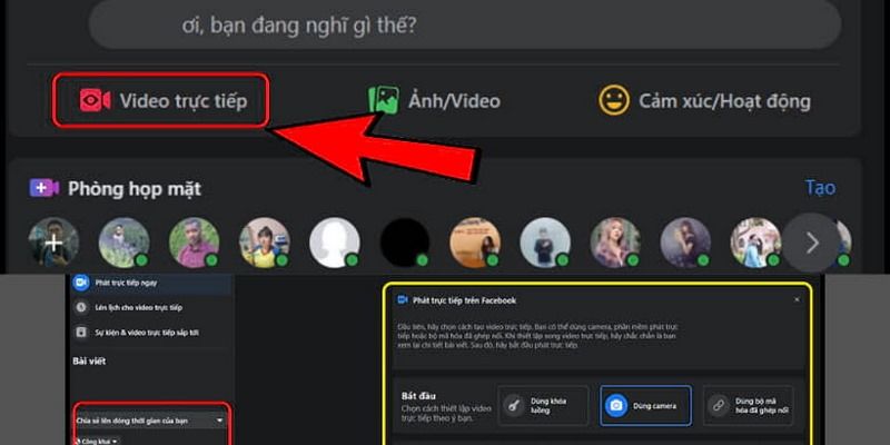 Hướng dẫn cách phát trực tiếp trên Facebook cơ bản nhất