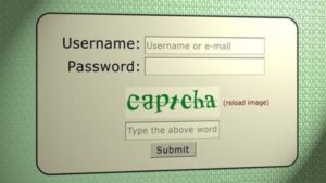 Mã captcha giúp xác định người dùng thật 