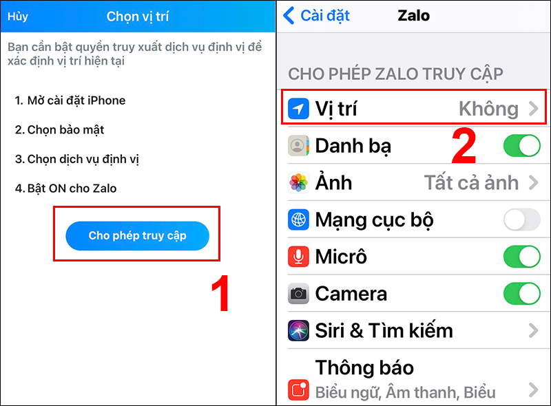 Có nhiều cách khác nhau để bạn chia sẻ vị trí trên Zalo