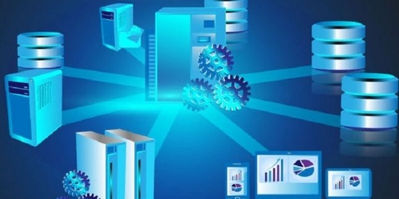 Đây là một hệ thống nhiều máy chủ được kết nối với nhau