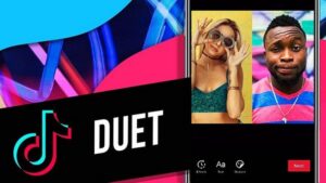 Duet là một trong dạng video mà 2 người hoặc 2 tài khoản xuất hiện trên màn hình