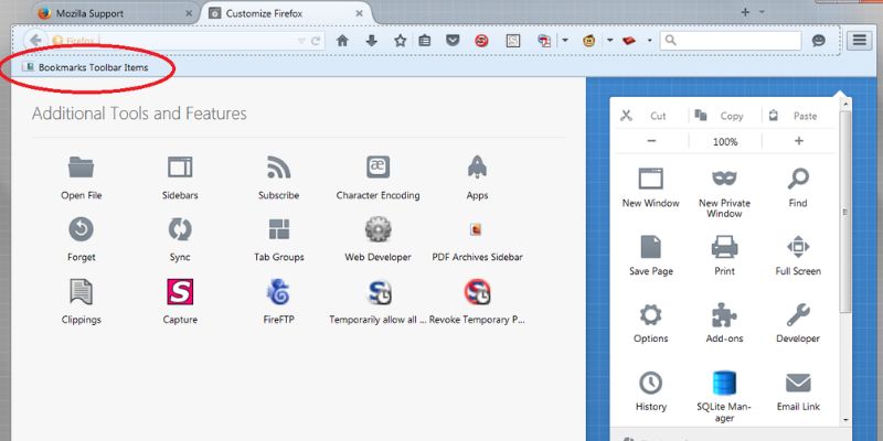 Firefox cung cấp nhiều tùy chọn lưu trang nâng cao