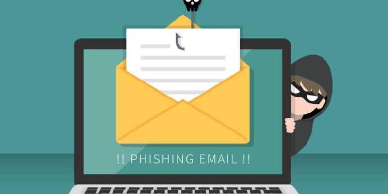 Gửi mail là cách tấn công phishing phổ biến
