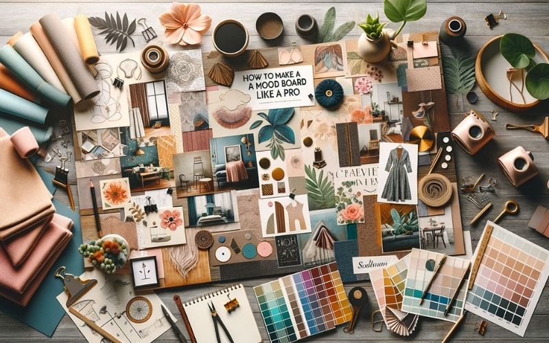 Hoàn thiện Moodboard để tiến hành các bước thiết kế tiếp theo