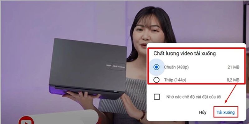 Chia sẻ cách lưu trữ ngay trên nền tảng Youtube