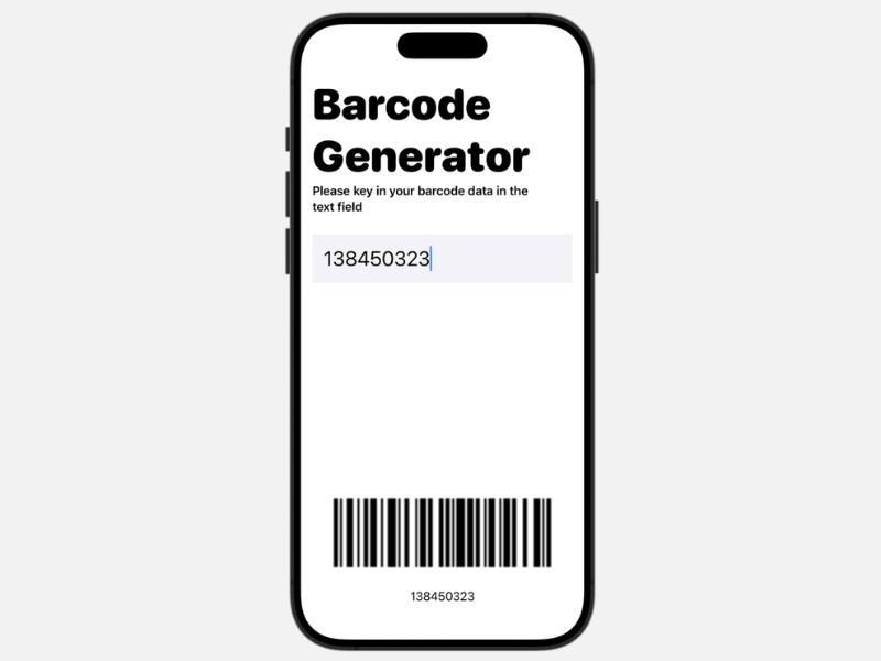 Barcode Generator hỗ trợ tạo mã vạch nhanh