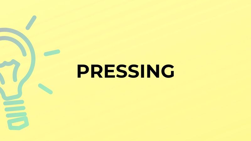Thoát pressing được hiểu là cách thoát áp lực