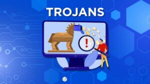 Trojan chính là một phần mềm độc hại xâm nhập vào máy tính