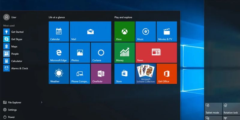 Ví dụ có thể thấy ở GUI - Graphical User Interface